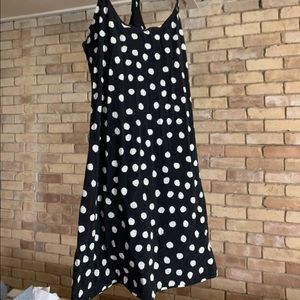 OV exercise dress polka dot small